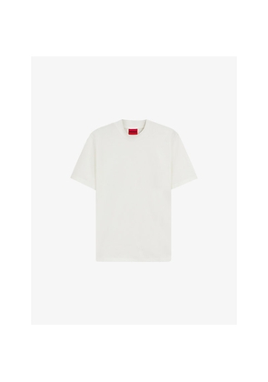 Mens Hugo Stand-Collar Slim-Fit Cotton-Jersey T-Shirt