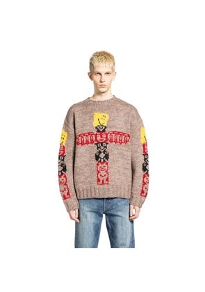 Hans Knit Peckish Totem Pole Cowichan Sweater