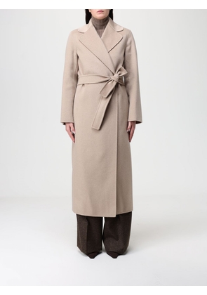 Coat 'S MAX MARA Woman color Beige