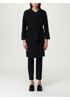 Coat 'S MAX MARA Woman color Black