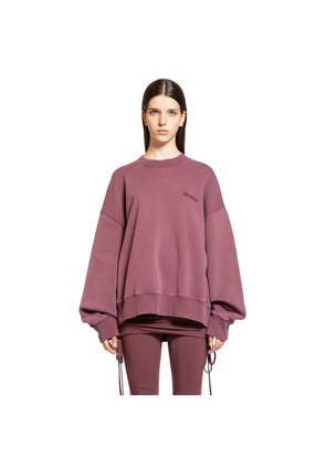 THE ATTICO WOMAN PURPLE SWEATSHIRTS