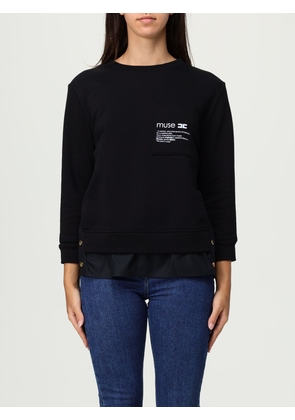 Sweatshirt ELISABETTA FRANCHI Woman color Black