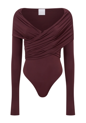 Paris Georgia Otto Cross Detailed Bodysuit - Moda Operandi