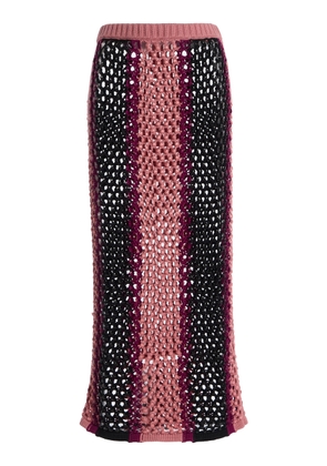 Diotima Spice Crochet Midi Skirt - Moda Operandi