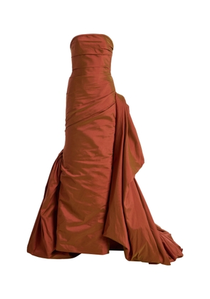 Marmar Halim Raisa Strapless Taffeta Gown - Moda Operandi