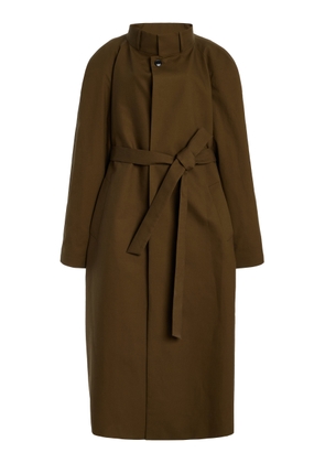 Marie Adam-Leenaerdt Convertible Cotton Trench Coat - Moda Operandi