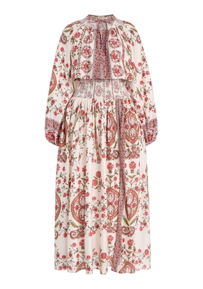 BOTEH Ceres Shirred Maxi Dress - Moda Operandi