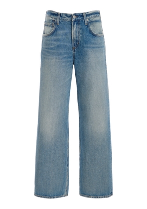 Citizens of Humanity Lindz Rigid Low-Rise Easy Straight-Leg Jeans - Moda Operandi
