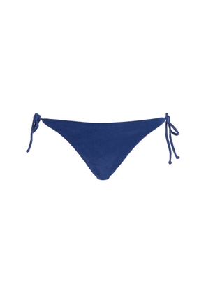 Oas Exclusive Riviera Starry Azzurra Knit Bikini Bottom - Moda Operandi