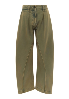 JW Anderson Twisted Seam Cotton Trousers - Moda Operandi