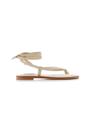 A.Emery Elliot Leather Wrap Sandals - Moda Operandi