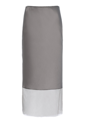 THE GARMENT Catania Silk Midi Skirt  - Moda Operandi