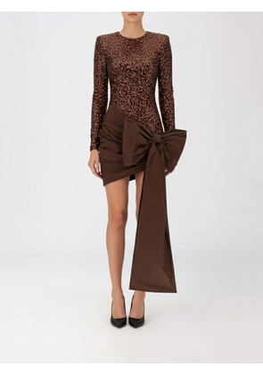 Dress ROTATE Woman color Brown