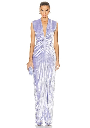 Bottega Veneta Zip Long Dress in Amethyst - Lavender. Size 36 (also in ).