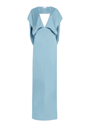 Stella McCartney Satin V Neck Gown - Moda Operandi