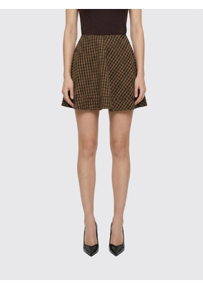 Skirt GANNI Woman color Brown