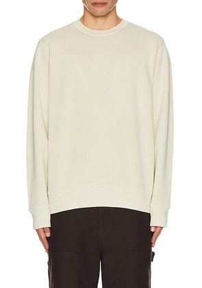 Citizens of Humanity Vintage Crewneck Sweatshirt in Abalone - Cream. Size S (also in ).