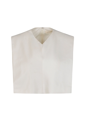 Heirlome Gemma Cropped Silk Top - Moda Operandi
