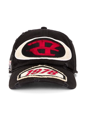 Diesel Braff Cap in Black - Black. Size 2 (also in ).