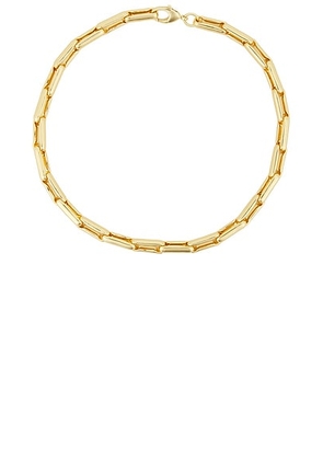 Eliou Claire Necklace in Gold Plated - Metallic Gold. Size all.