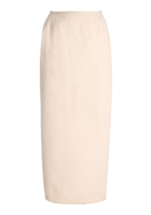 DELPOZO Exclusive Architectural Cotton Maxi Skirt - Moda Operandi