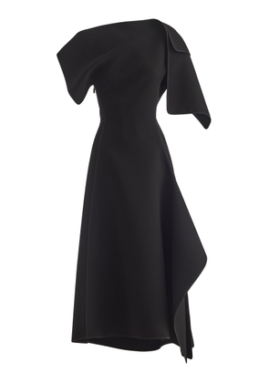 Maticevski Diadem Asymmetric Scuba Midi Dress - Moda Operandi