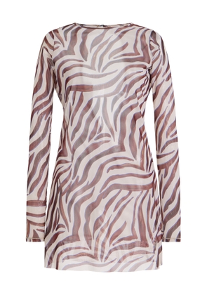 Bond-Eye Gisele 2.0 Mesh Mini Dress - Moda Operandi