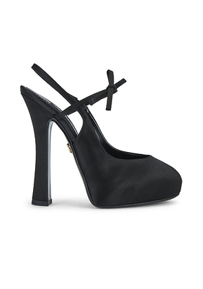 Dolce & Gabbana Slingback Pump in Black - Black. Size 39 (also in 36).
