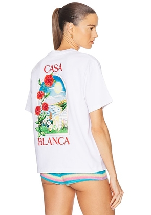 Casablanca La Days T-shirt in LA Days - White. Size XS (also in ).