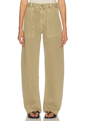 AGOLDE Sefton Pant in Cholla - Sage. Size 29 (also in ).