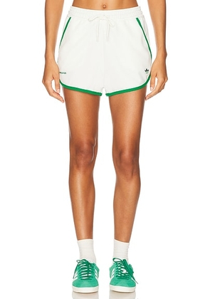 Adidas Originals X Sporty & Rich Mini Short in Off White - White. Size S (also in XS).