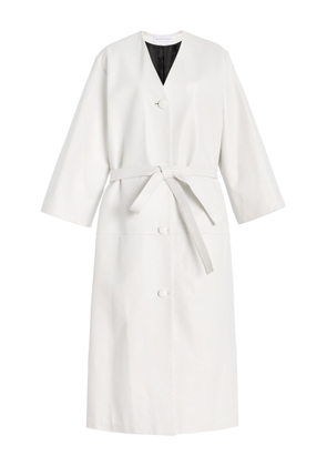 Marie Adam-Leenaerdt Leather Coat - Moda Operandi