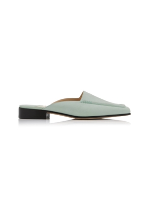 Jimmy Choo 1999 Nubuck Loafer Mules - Moda Operandi