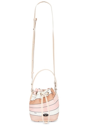 Emilio Pucci Bucket Bag in NUDE - Nude. Size all.