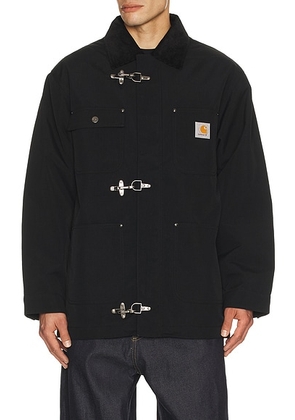 Carhartt WIP Adair Coat in Black - Black. Size L (also in M).