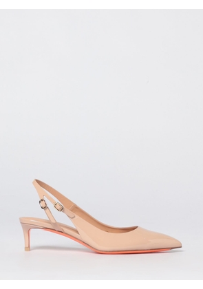 Loafer SANTONI Woman color Beige