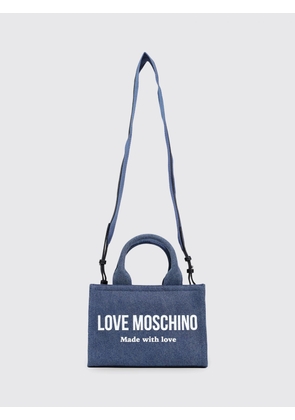 Handbag LOVE MOSCHINO Woman color Denim