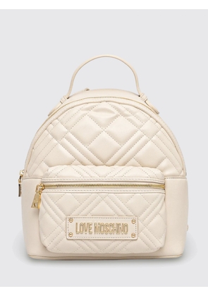 Backpack LOVE MOSCHINO Woman color Beige