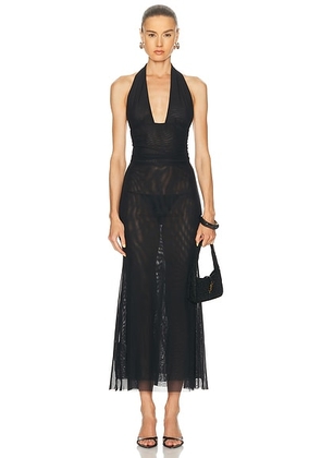 Bond Eye Alessia Maxi Dress in Black - Black. Size M/L (also in ).
