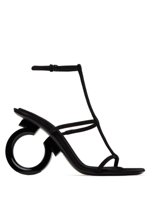 Ferragamo Elina T-Strap Gancini Sandals