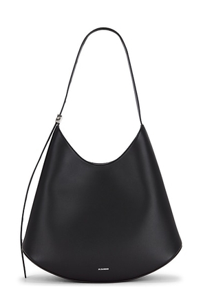 Jil Sander Eldorado Medium Bag in Black - Black. Size all.