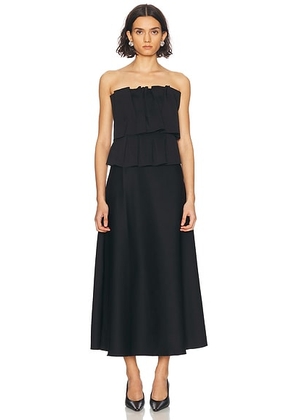 House of Dagmar Sculpted Tube Dress in Black - Black. Size 32 (also in ).