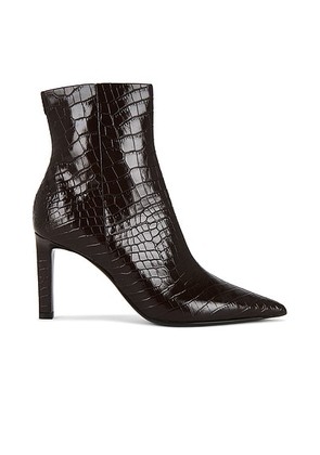 Jimmy Choo Frankie 85 Boot in Chocolate - Chocolate. Size 38.5 (also in 40).