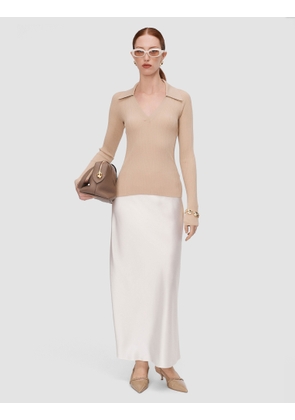 Chelia Plissé Knit Top - L