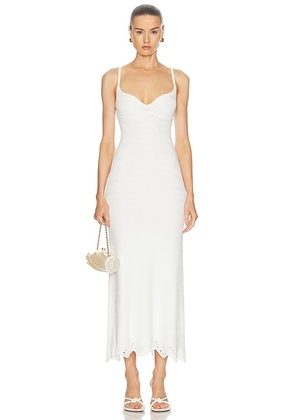 LPA Ameri Maxi Dress in White - White. Size M (also in L).