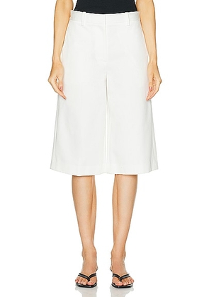 NILI LOTAN Erza Short in White - White. Size 0 (also in ).