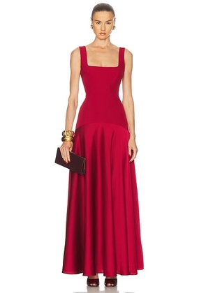 L'Academie by Marianna Sidney Gown in Oxblood - Burgundy. Size M (also in XS).