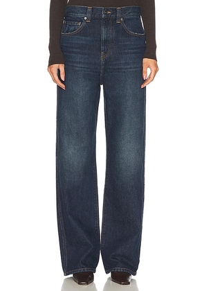 KHAITE Bonnie Straight Leg Jeans in Lansing - Blue. Size 27 (also in ).
