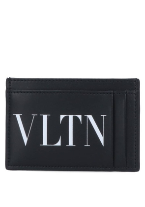 Valentino Garavani Vltn Logo Calf Leather Card Case