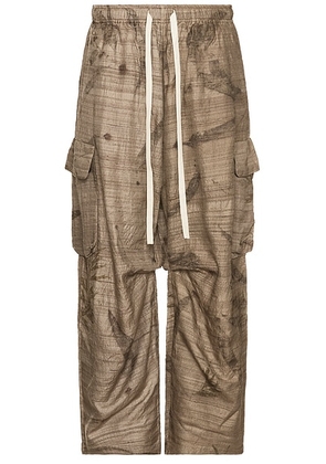Kartik Research Cargo Pant in Charcoal & Black - Brown. Size 34 (also in ).